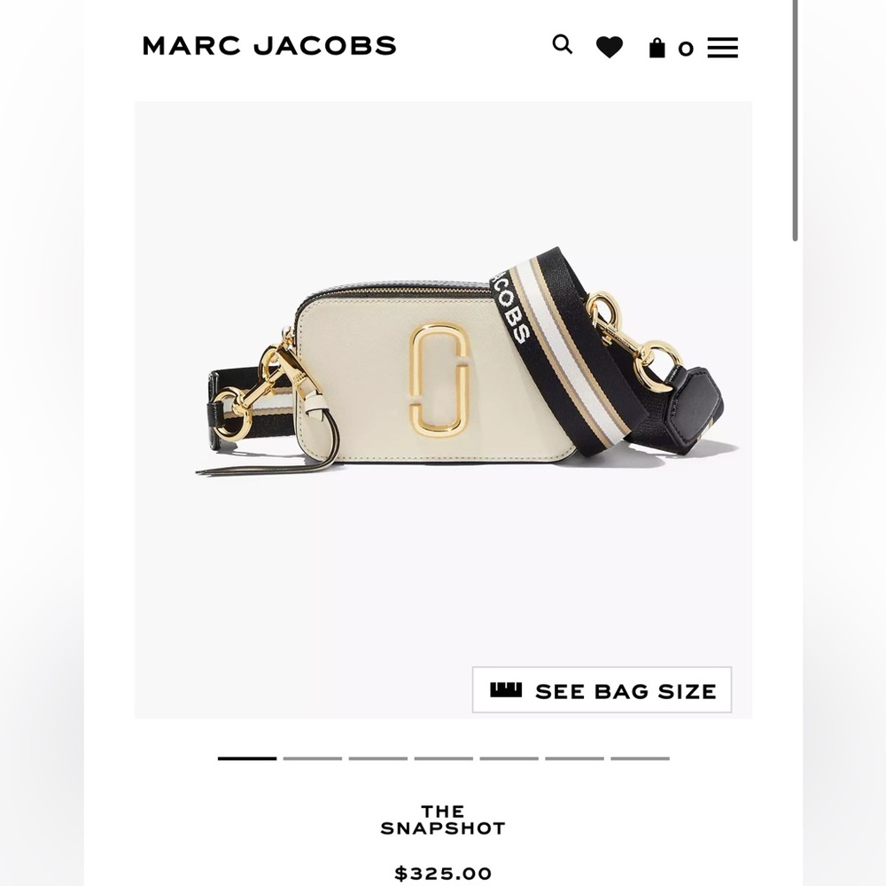 Marc Jacob’s snapshot bag